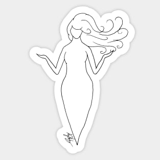 Femme Inspired 1 Sticker